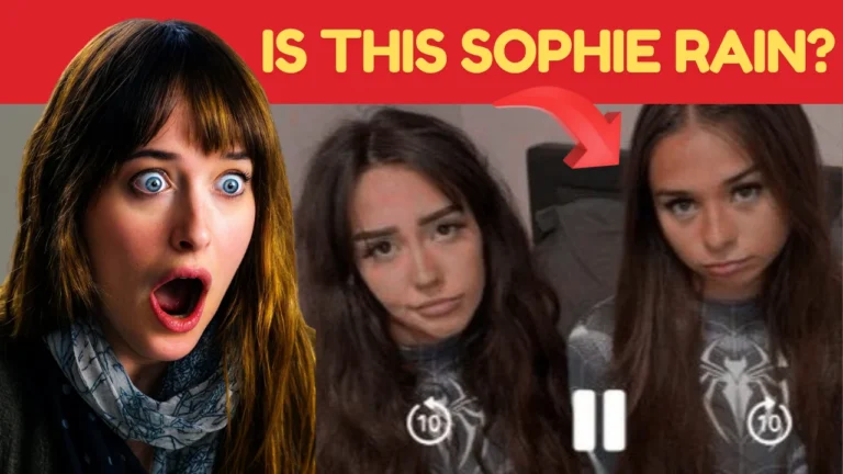 sophie rain spiderman video